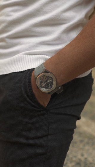 Orologio Thomas Earnshaw Uomo Grigio Argento
