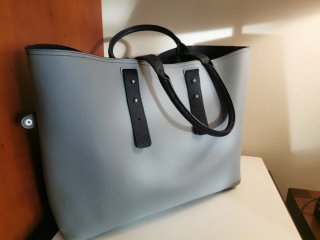 Bolso Shopper Emporio Armani Azul Marino