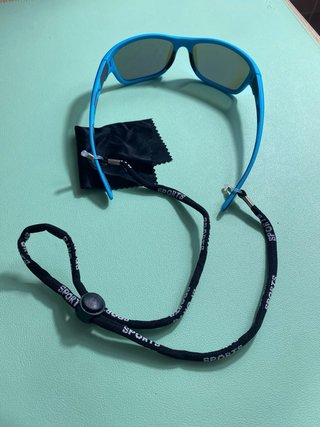 Gafas de sol deportivas polarizadas UV400 azul