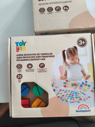 4 Juegos Educativos Montessori