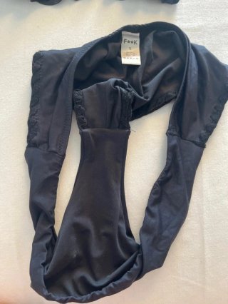 Costume bikini F**k nero