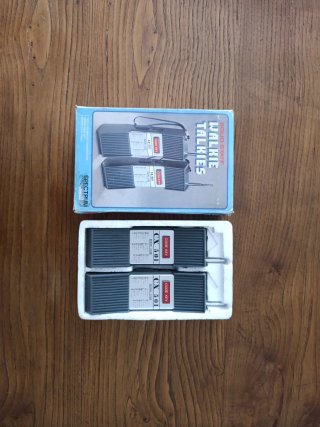 Walkie talkies