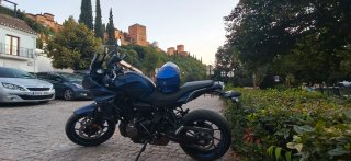 Yamaha MT-07 Tracer Azul