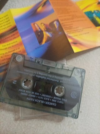 Casete Cancer Black Faith 1995