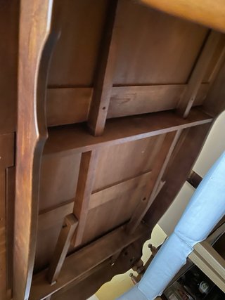 Mesa de comedor de madera maciza