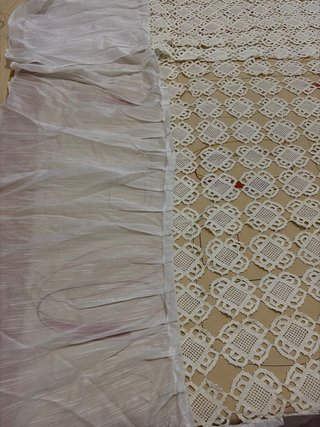 Colcha ganchillo hecha a mano cama 90 cm