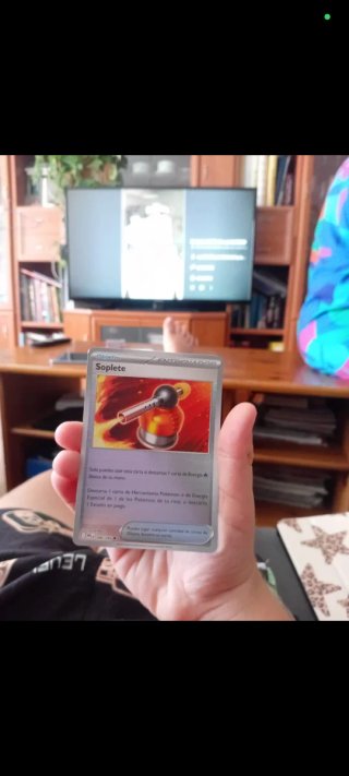 Carta Pokémon Soplete Entrenador