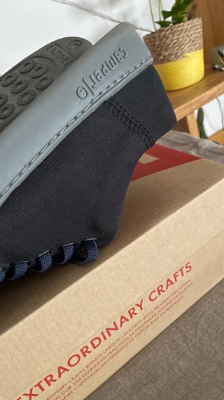 Zapatillas Camper Peu Touring Negras y Azules