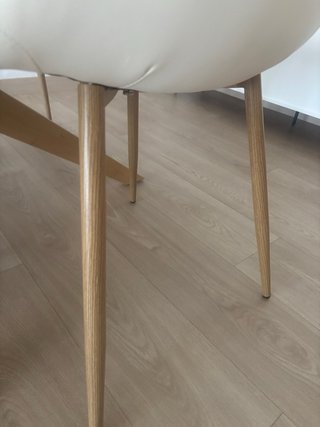Sillas CLYDE - Maisons du Monde. Blanco.