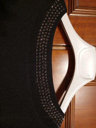 Vestitino nero elegante bambina
