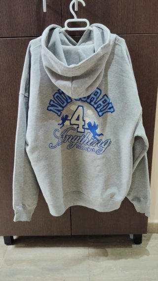 Sudadera Nude Project Gris Talla XXL