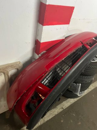 Paragolpes Defensa Trasera Original OEM Rojo