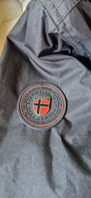 Abrigo Geographical Norway Negro Talla M