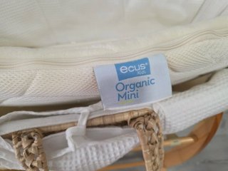 Moisés Clair de Lune y colchón ecuskids organic