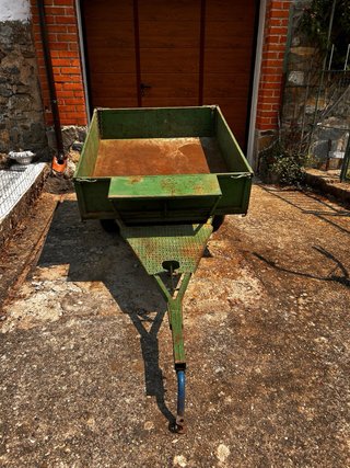 Motocultor Mollon 1500-83 con remolque