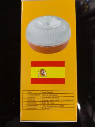 Luz de Emergencia Señal V16