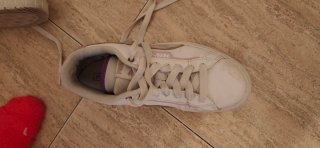 Zapatillas Puma Blancas y Rosas