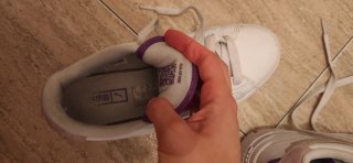 Zapatillas Puma Blancas y Rosas