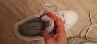 Zapatillas Puma Blancas y Rosas