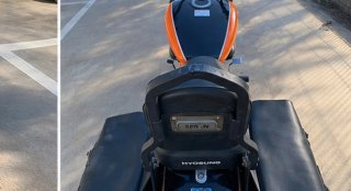 Hyosung Aquila GV 125 Cruiser Naranja/Negra