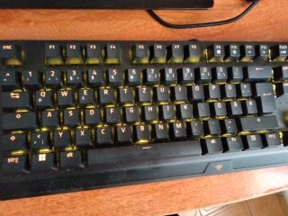 Teclado mecánico Razer BlackWidow V3.