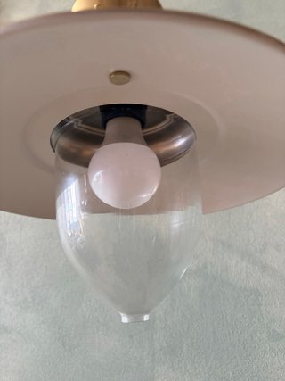 Lámpara Techo IKEA OTTAVA Latón Vintage