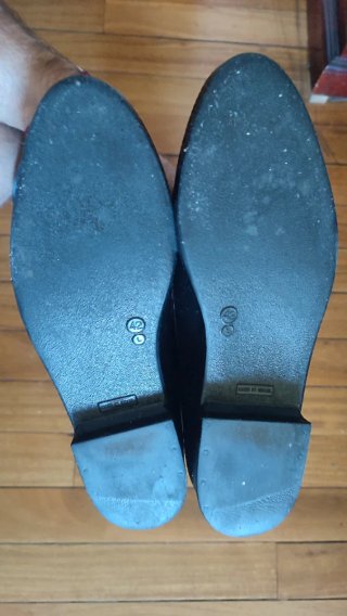 Botas de caña alta, negras sin usar