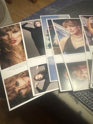 SOLO ENVIOS Taylor Swift POSTALES Y PEGATINAS