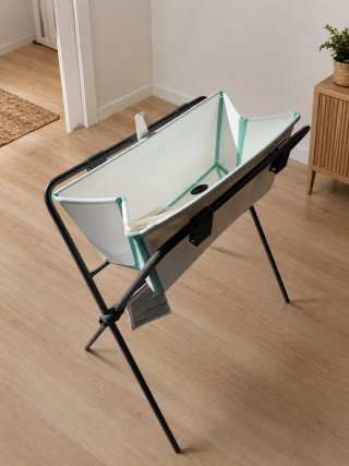 Bañera bebé plegable con patas