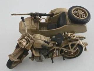 Maqueta Moto BMW R75 Sidecar Militar 1941 Pocher