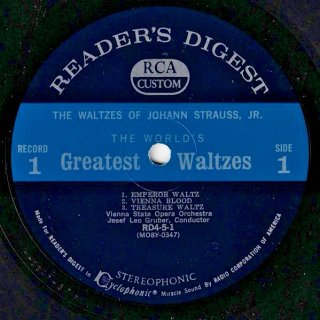 The World's Greatest Waltzes 3 LP 1968