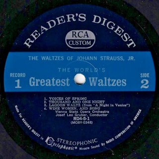 The World's Greatest Waltzes 3 LP 1968