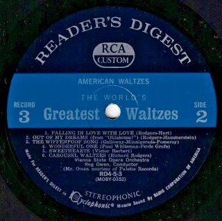 The World's Greatest Waltzes 3 LP 1968