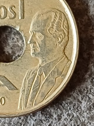 Moneda conmemorativa 25 Pesetas Juan Carlos I 1990