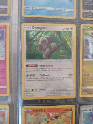 Carte Pokémon Holo varie espansioni