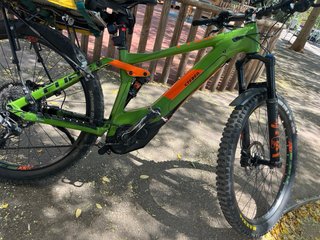 Bicicleta Cube Stereo HPA Verde