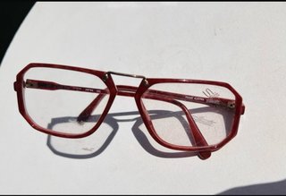 Gafas Silhouette Antiguas granate y Dorado