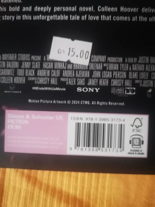 It ends with us movie tin-in edition