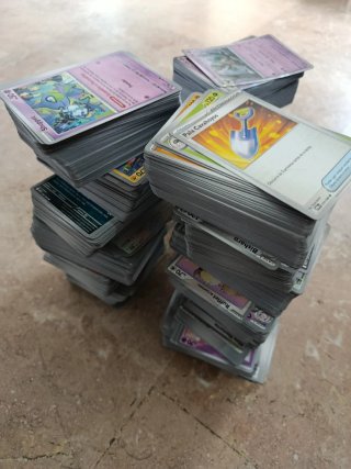 Lote 2000 Cartas Pokémon Originales