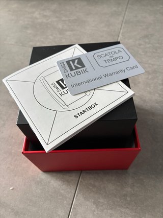 SWISS KUBIK Startbox automatic Watches