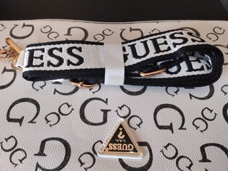 Bolso Guess Blanco y Negro