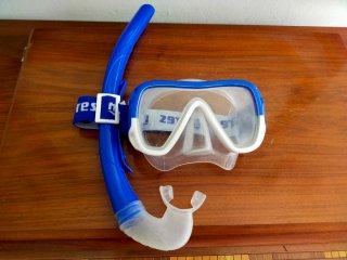 Gafas de buceo y tubo Mares keewee