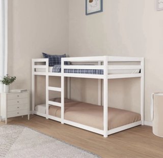 Litera madera blanca 90x190 cm