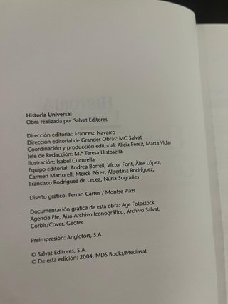 Historia universal 23 tomos. Atlas Diccionarios