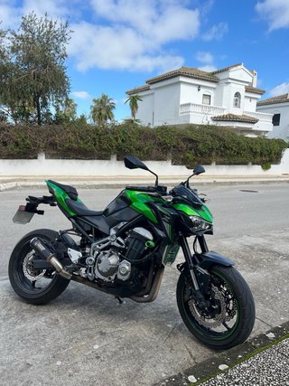 Kawasaki Z900 ABS A2 Verde/Negra