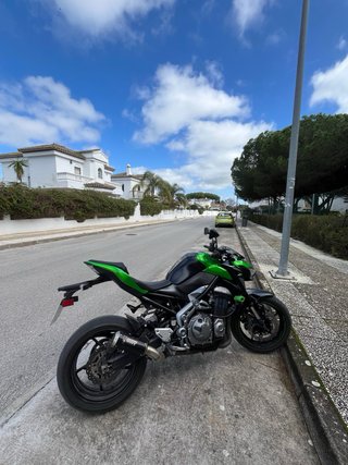 Kawasaki Z900 ABS A2 Verde/Negra