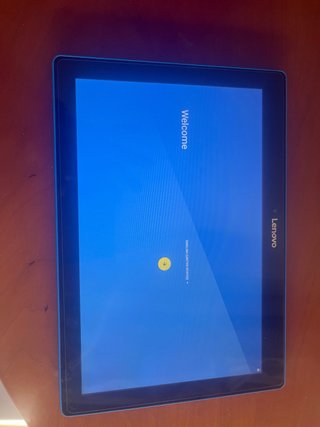 Tablet Lenovo Azul