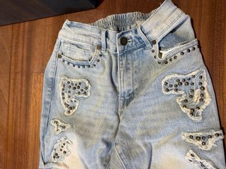 Jeans Y2K Baggy Donna Anni 2000