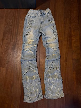 Jeans Y2K Baggy Donna Anni 2000