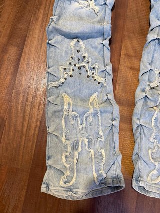 Jeans Y2K Baggy Donna Anni 2000
